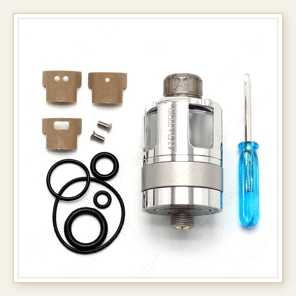 Vaping Air - Wolfcoolvape Aviator 22-mm-RTA-Verdampfer, 3,5 ml –
