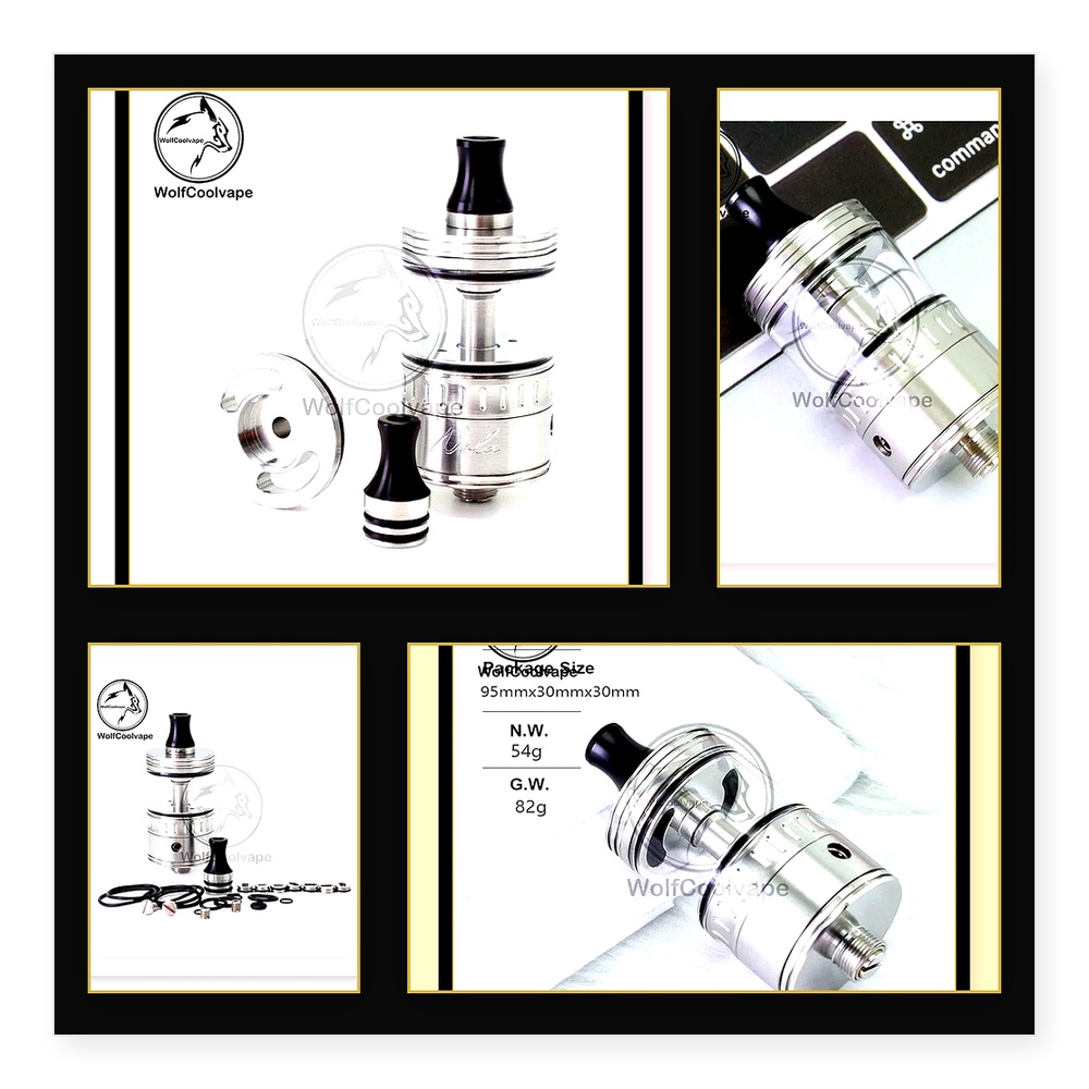 Wolfcoolvape NOLA RTA 22mm Wie – Vaping Air Bewertung und Preis